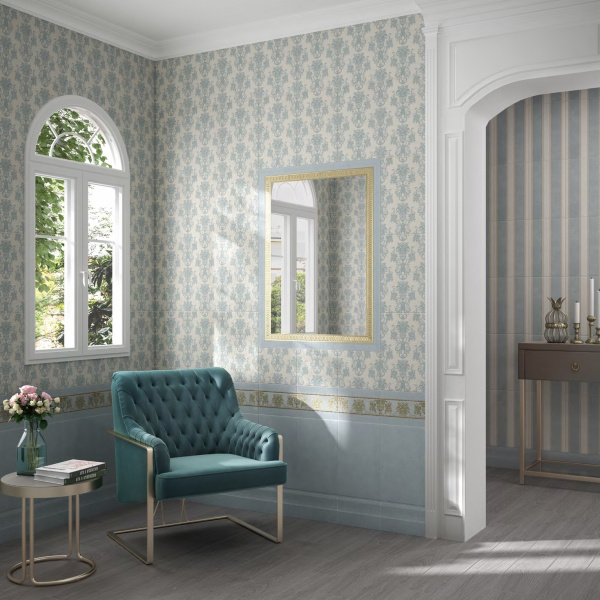 Бордюр Kerama Marazzi Милан Борромео 25x7,7x8, AD\B576\6402