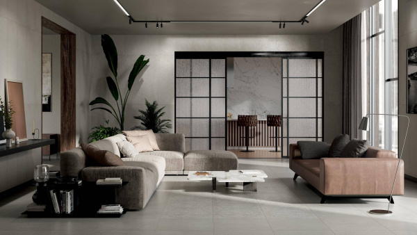 Бордюр Kerama Marazzi Багет Монсеррат серый светлый мат 40х7,3, BLF007R