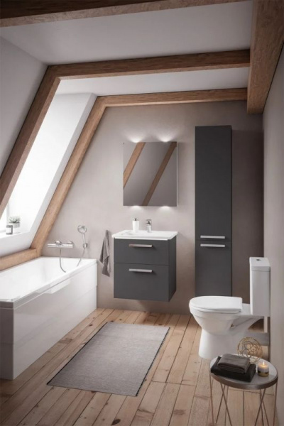 Унитаз-компакт Vitra  Norm Eisberg, с крышкой термопласт, микролифт, белый, 9844B099-7201