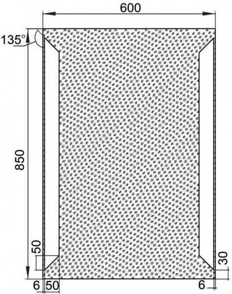 Зеркало Aquanet Сорренто 6085 LED