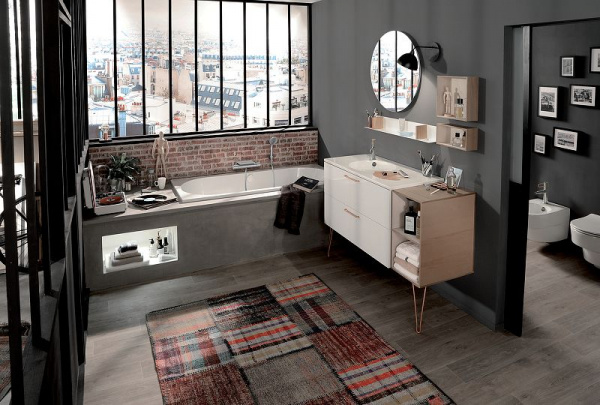 Раковина Jacob Delafon Odeon Rive Gauche, 100 см, керамика, белый, EXAU112-Z-00
