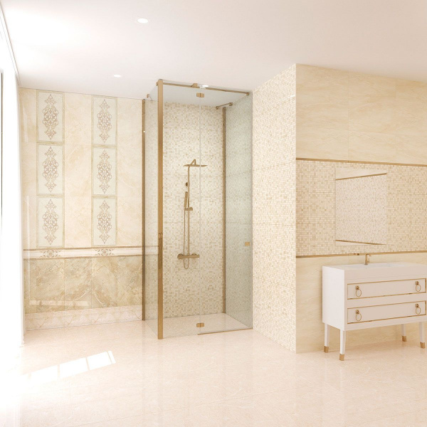 Бордюр Eurotile Ceramica RIMINI 481 12,5*30 (полоса)