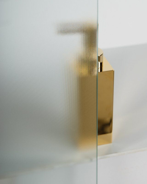 Душевая дверь BelBagno 700x1900, рифленое стекло, хромированный профиль, SELA-B-2-70-P-Cr
