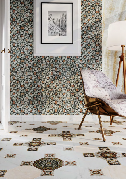 Вставка Kerama Marazzi Милан Стемма 9,9x9,9x7, OS\A88\1146