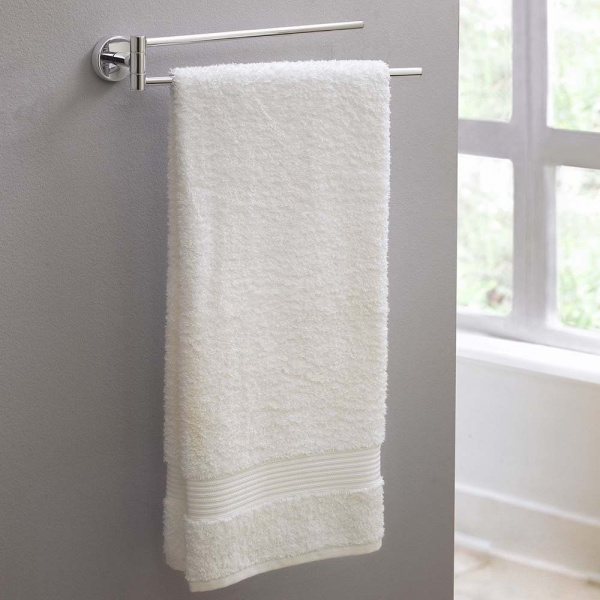 Полотенцедержатель Hansgrohe Logis двойной, 40512000