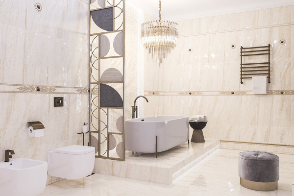 Декор Eurotile Ceramica (под окно) Artemis beige 30*60