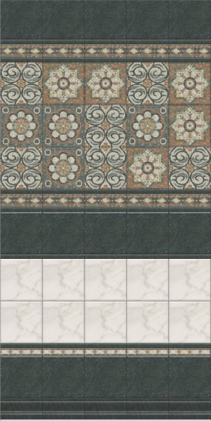 Бордюр Kerama Marazzi Милан Стемма 20x3,6x6,9, HGD\A436\5009