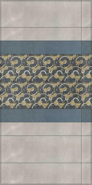 Декор Kerama Marazzi Каталунья светлый 30x89,5, 13087R\3F