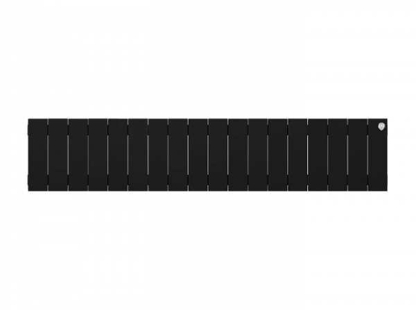 Радиатор биметаллический Royal Thermo PianoForte 200 /Noir Sable - 18 секций, черный графитовый, RTP
