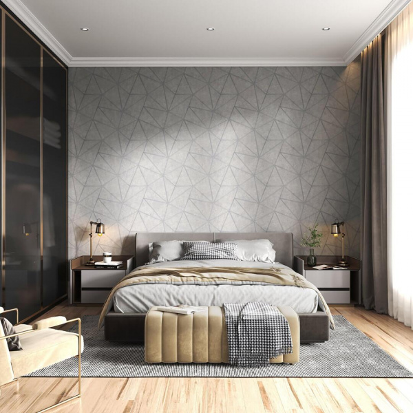 Обои виниловые Kerama Marazzi Кутюр база, бежевый светлый, KM5606