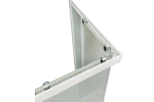 Душевая кабина Royal Bath 85х90х200 матовое стекло, белый профиль,