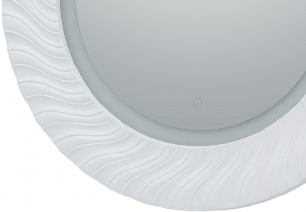 Зеркало Aquanet Милан 80 белый LED