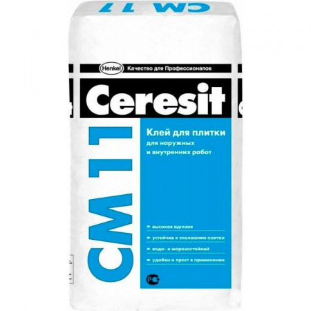 Клей плиточный Ceresit CM 11/25, с доставкой LC