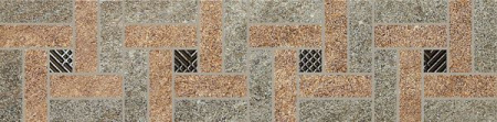 Бордюр Kerama Marazzi Эйгер 50,2х12,4 мозаичный 154\SG4504