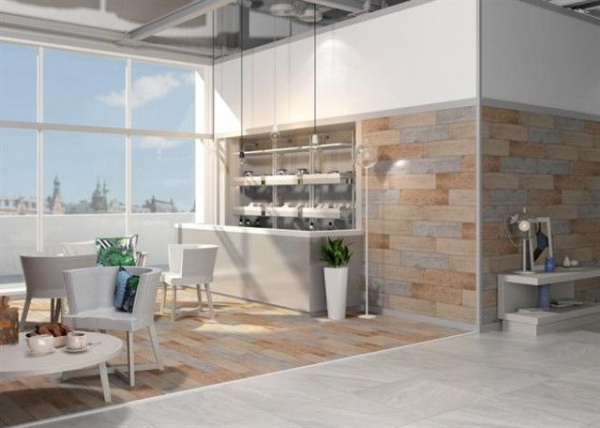 Керамогранит Kerama Marazzi Каравелла 15х60 серый SG300100R