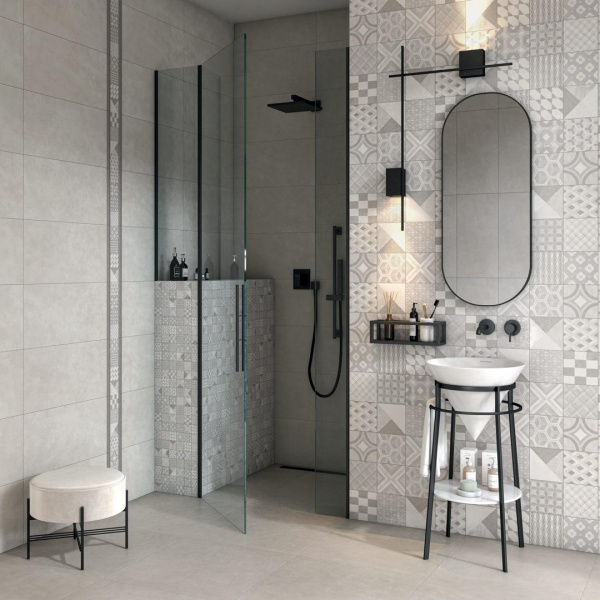 Ступень Kerama Marazzi Онда серый светлый натуральный 33х60, SG648200R\GCF