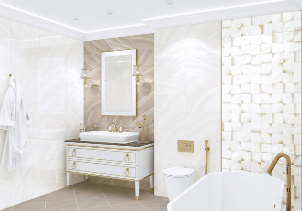 Керамическая плитка настенная AltaCera Резорт Сквэр / Resort Square 249*500, WT9RES11