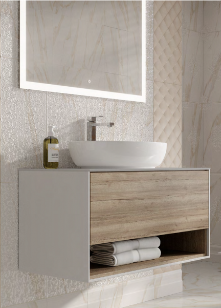 Плинтус Kerama Marazzi Милан Карелли беж светлый 30x15x17, FMA025R