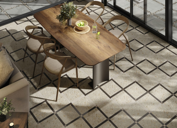 Бордюр Kerama Marazzi Кассетоне 30,2x3,5 серый светлый мат, VT\A368\3278