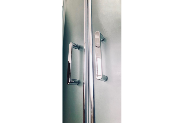 Душевая кабина Royal Bath 80х80х213, матовое стекло, хромированный профиль, RB 80HP-С-СН