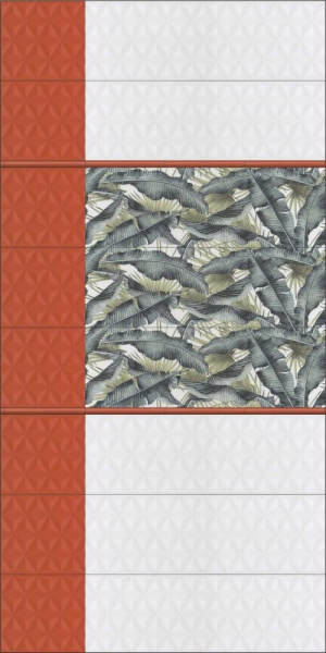 Плитка настенная Kerama Marazzi Диагональ черный структура 25x75, 12121R