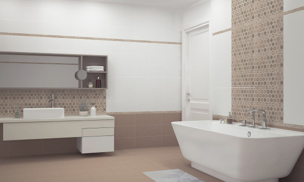 Декор Azori AURA MARFIL Floris 31.5*63, 586552001