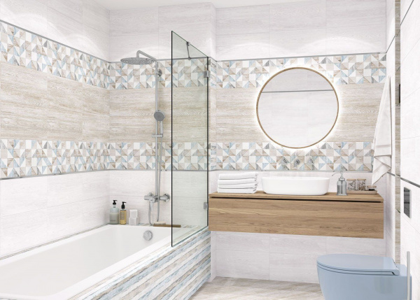 Бордюр Alma Ceramica Металлик Глосси Сильвер / Metallic Glossy Silver 12*500*9, BWM51MET707