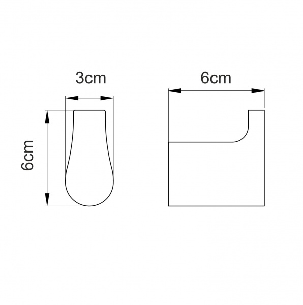 Крючок WasserKRAFT Aisch K-5900, K-5923