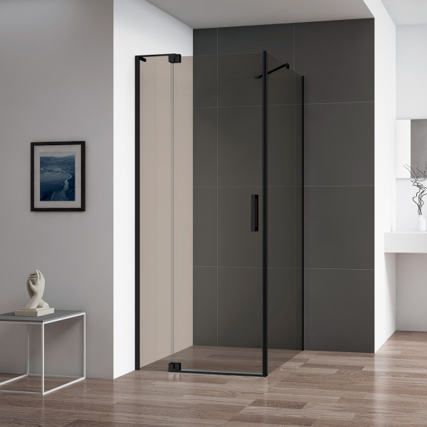Душевая кабина Cezares SLIDER-AH-1-100-70/80-BR-NERO