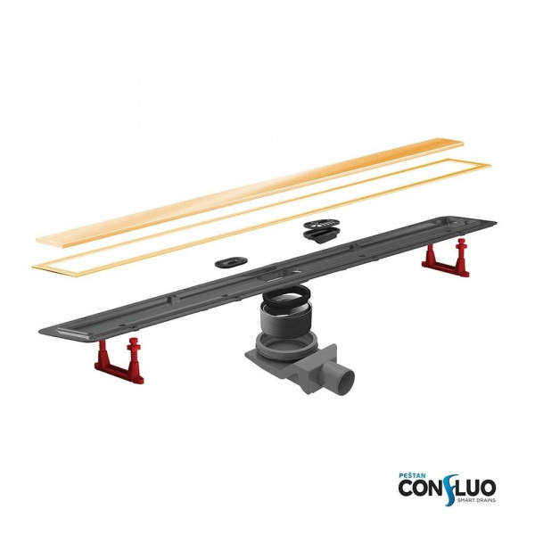 Душевой лоток Pestan Confluo Premium Line 750 Gold, 13100054