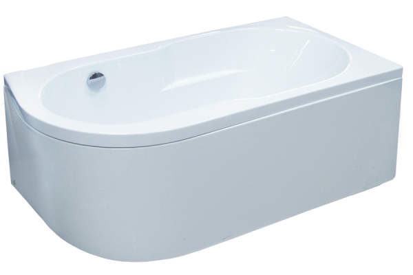 Ванна акриловая Royal Bath AZUR  160х80х60 см, белый, правая, RB614202R