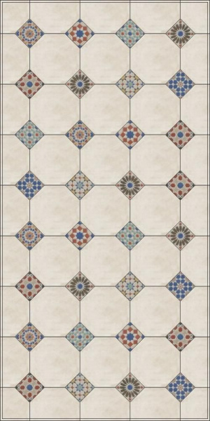 Плитка керамическая напольная Kerama Marazzi Паласио 24x24, VT\A51\SG2432