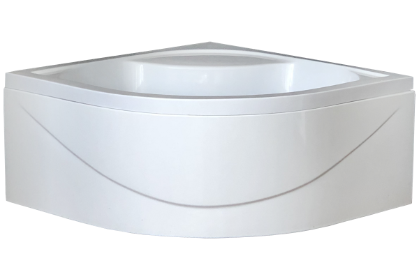 Душевая кабина Royal Bath 90х90х200, прозрачное стекло, белый профиль, RB 90BK-T