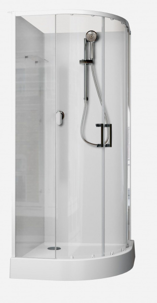 Душевая кабина Aquanet Passion EVO R white 90x90 набор 1