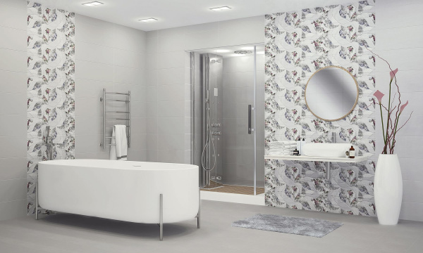 Декор Eletto Ceramica MALWIYA GREY GEOMETRIA 24,2*70 1с, 586942001