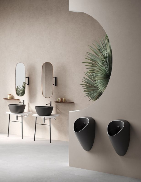 Раковина Vitra Plural 45, черный матовый, 7811B483-0016