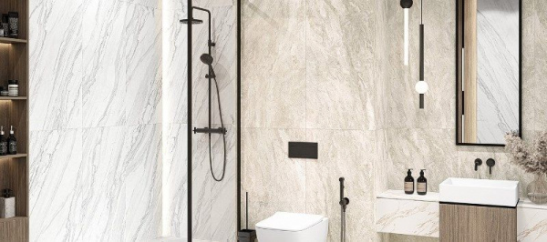 Керамогранит Delacora Рокси серый / Roxy Grey матовый карвинг 120*60, D12060M