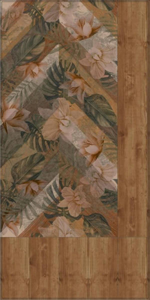 Керамогранит Kerama Marazzi 20*160 Гранд Вуд коричневый DD750200R