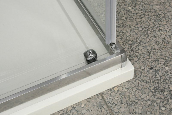 Душевая кабина BelBagno Unique (1200-1350)x900x1900, прозрачное стекло, хромированный профиль, UNIQU