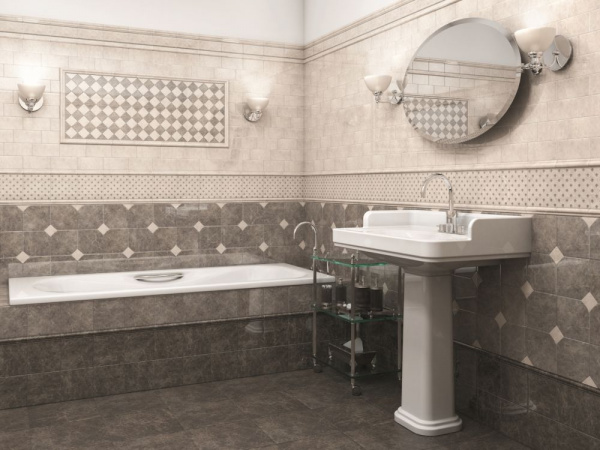 Настенная плитка Kerama Marazzi Мерджеллина 15х15 коричневый темный 17003
