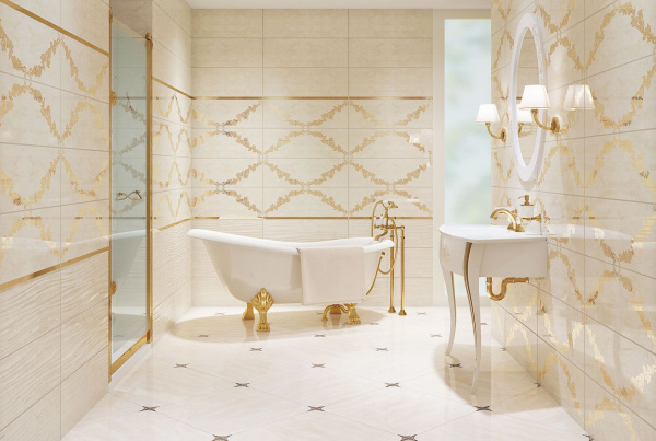 Керамическая плитка настенная Eurotile Ceramica LIA (панель Eurotile Ceramica) 29,5х89,5, 138 LIN2BG