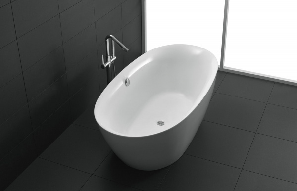 Ванна акриловая BelBagno 180*90 см, белая, BB68-1800