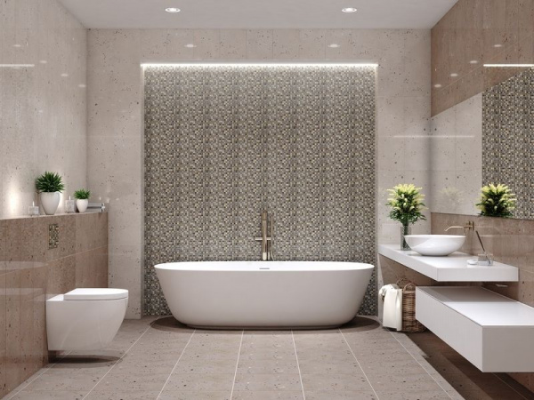 Декор Eletto Ceramica TERRAZZO MOCCA CHLOE 25,1*70,9 1с, 587572002