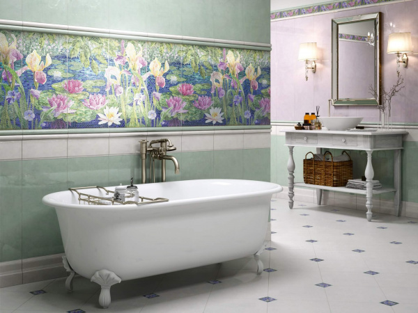 Плитка настенная Kerama Marazzi Сад Моне 30х60 белый, 11125R